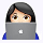 female coder emoji